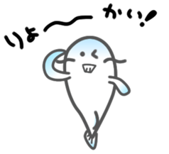 Express your feelings in a funny catfish sticker #3581181