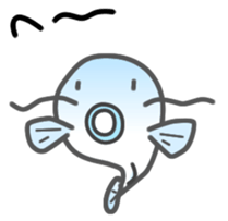 Express your feelings in a funny catfish sticker #3581183