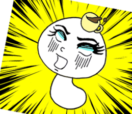 The second of a bookworm sticker #3581323