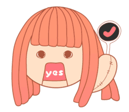 candy doll sticker #3581533