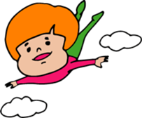 Emily of hair color sticker #3582255