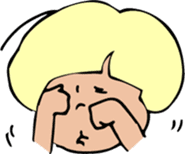 Emily of hair color sticker #3582258