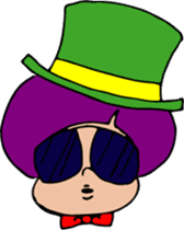 Emily of hair color sticker #3582262