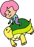 Emily of hair color sticker #3582263