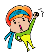 Emily of hair color sticker #3582268