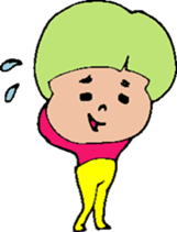 Emily of hair color sticker #3582269