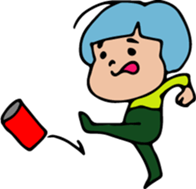 Emily of hair color sticker #3582270