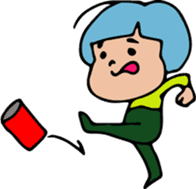 Emily of hair color sticker #3582270