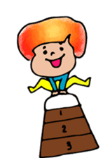 Emily of hair color sticker #3582277