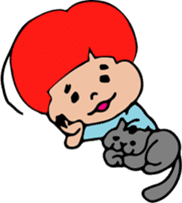 Emily of hair color sticker #3582282