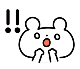 Cute Polar bear  Sticker sticker #3582750