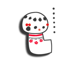 Selfish Kokeshi sticker #3583228
