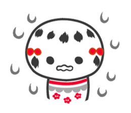 Selfish Kokeshi sticker #3583231