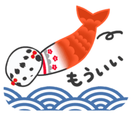 Selfish Kokeshi sticker #3583259