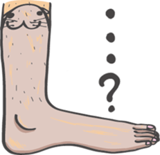 TEZARASHI and ASHIKA sticker #3583685