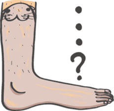 TEZARASHI and ASHIKA sticker #3583685