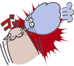 TEZARASHI and ASHIKA sticker #3583702