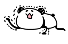 Slim Panda san2 sticker #3583842