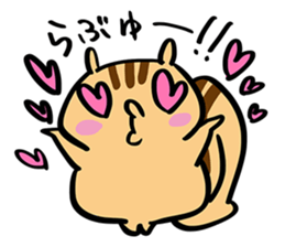 YUTO Squirrel -Because he is YUTORI- sticker #3584202
