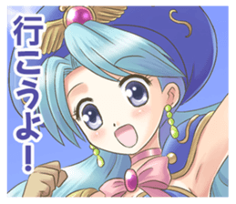 The Sticker of a "MOE" character sticker #3584518