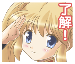 The Sticker of a "MOE" character sticker #3584524