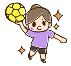 Handball Girls. sticker #3584706