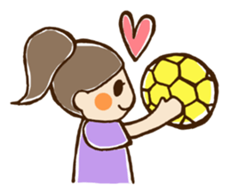 Handball Girls. sticker #3584730