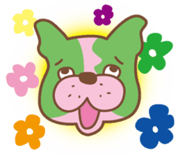french bulldog TERIYAKI sticker #3584957