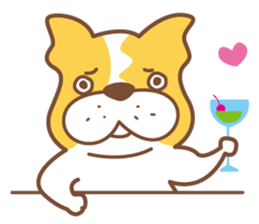 french bulldog TERIYAKI sticker #3584971