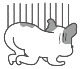 french bulldog TERIYAKI sticker #3584973