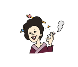 Non smoking Quit smoking Woman sticker #3585147