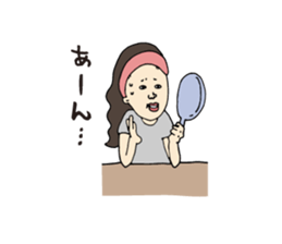 Non smoking Quit smoking Woman sticker #3585149