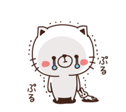 Sticker of a sleepy person sticker #3585566