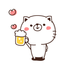 Sticker of a sleepy person sticker #3585572