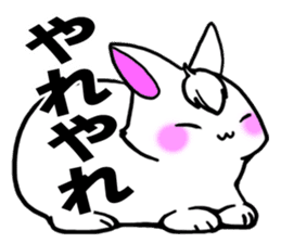 Bangs rabbit6 Friend sticker #3585657