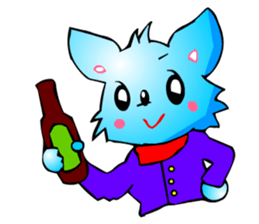 Chihuahua kun (Winter) sticker #3585772