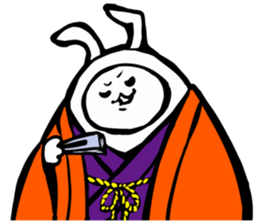 Samurai rabbit 1 sticker #3585870