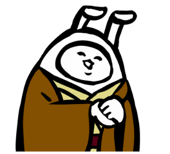 Samurai rabbit 1 sticker #3585871