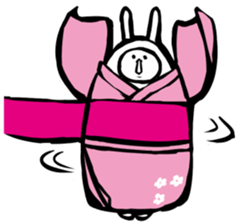 Samurai rabbit 1 sticker #3585872