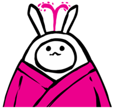 Samurai rabbit 1 sticker #3585876