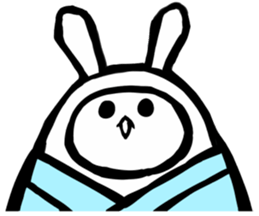 Samurai rabbit 1 sticker #3585879