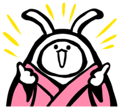 Samurai rabbit 1 sticker #3585884