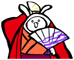 Samurai rabbit 1 sticker #3585887