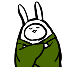 Samurai rabbit 1 sticker #3585894