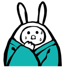 Samurai rabbit 1 sticker #3585895