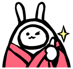 Samurai rabbit 1 sticker #3585897