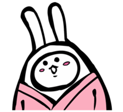 Samurai rabbit 1 sticker #3585900