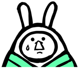 Samurai rabbit 1 sticker #3585903