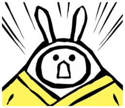 Samurai rabbit 1 sticker #3585905