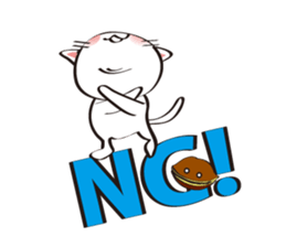 Kitty and DORAYAKI sticker #3586001